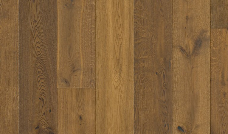 Pergo Alden Amber Mansion engineered wood décor sample