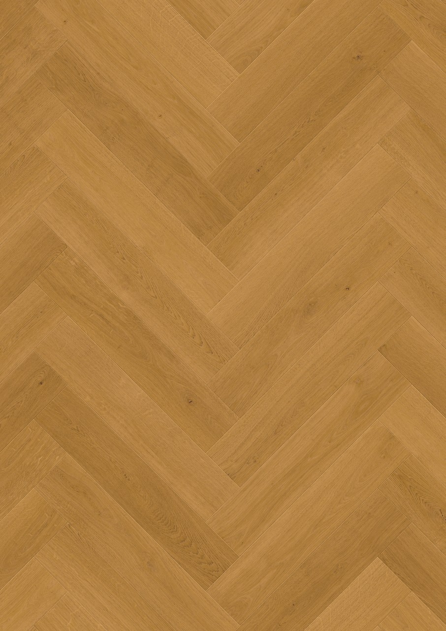 Pergo Kungshamn Herringbone Craft Oak laminate décor sample